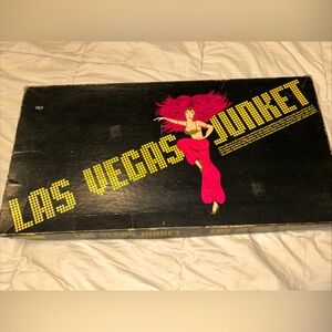 Las Vegas Junket Vintage Board Game 1979 By Cadaco Games